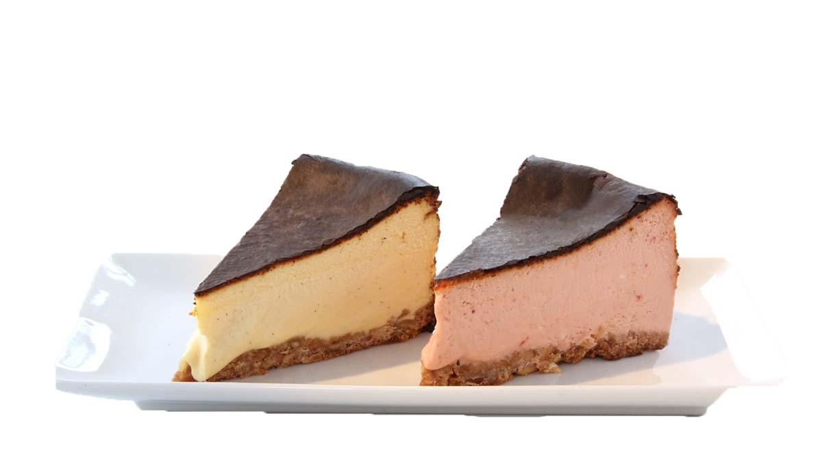 南部せんべいバスクチーズ