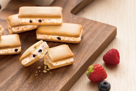 ミルクヨーグルトパフェクッキー