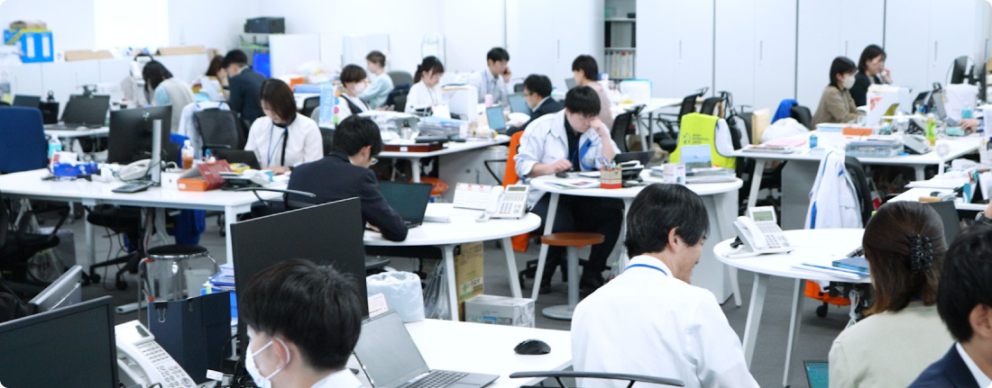 ワンフロアオフィスのイメージ