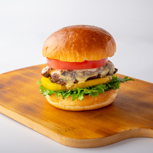 仙台牛ハンドレッドバーガーの写真