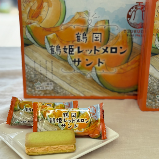 鶴姫レッドメロンサンドの写真