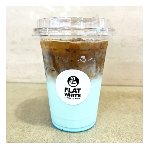 FLATWHITE COFFEE FACTORY ブルースカイラテ