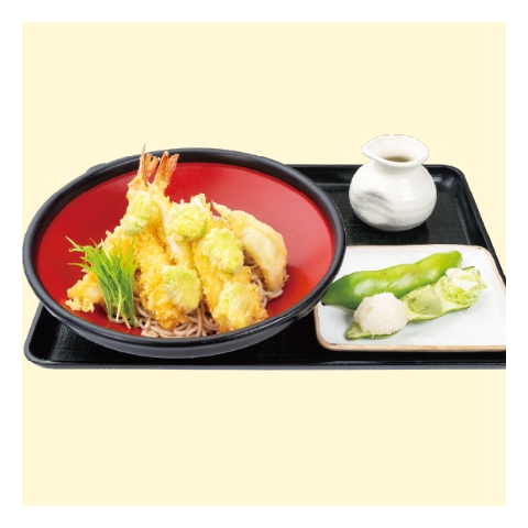 そば処 丸松 空天海鮮冷やしそば（うどん）
