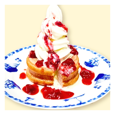 M.M.C ORGANIC CAFE 仙台空港10周年 PREMIUM いちごばうむケーキ
