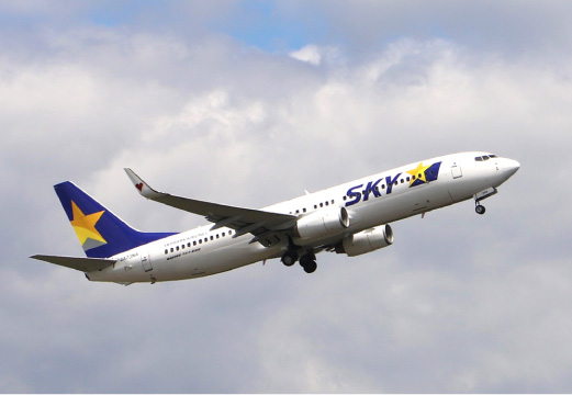 スカイマークの機体写真