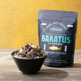ザクザク海苔のやみつきふりかけ BARATUS（バラタス） かつお昆布醤油